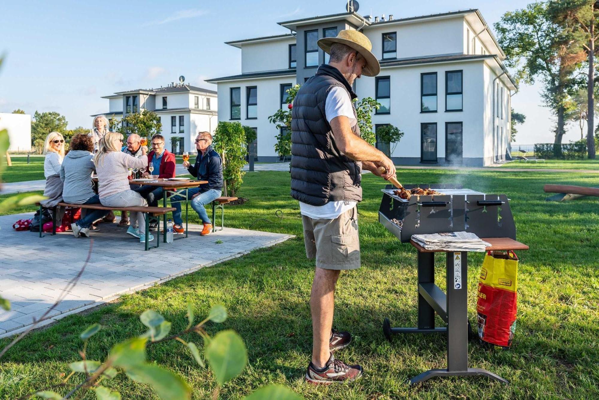 Terrassenwohnung "Kliffgarten" - Oase Am Haff Garz  エクステリア 写真